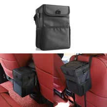 Прочный герметичный Складной автомобильный мешок для мусора Органайзер держатель мусора портативный автомобильный мешок для хранения мусора