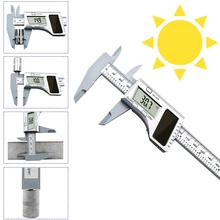 Цифровой Солнечный штангенциркуль с ЖК-дисплеем, цифровой штангенциркуль с питанием от солнечной энергии, микрометр, измерительные инструменты, приборы для измерения высоты