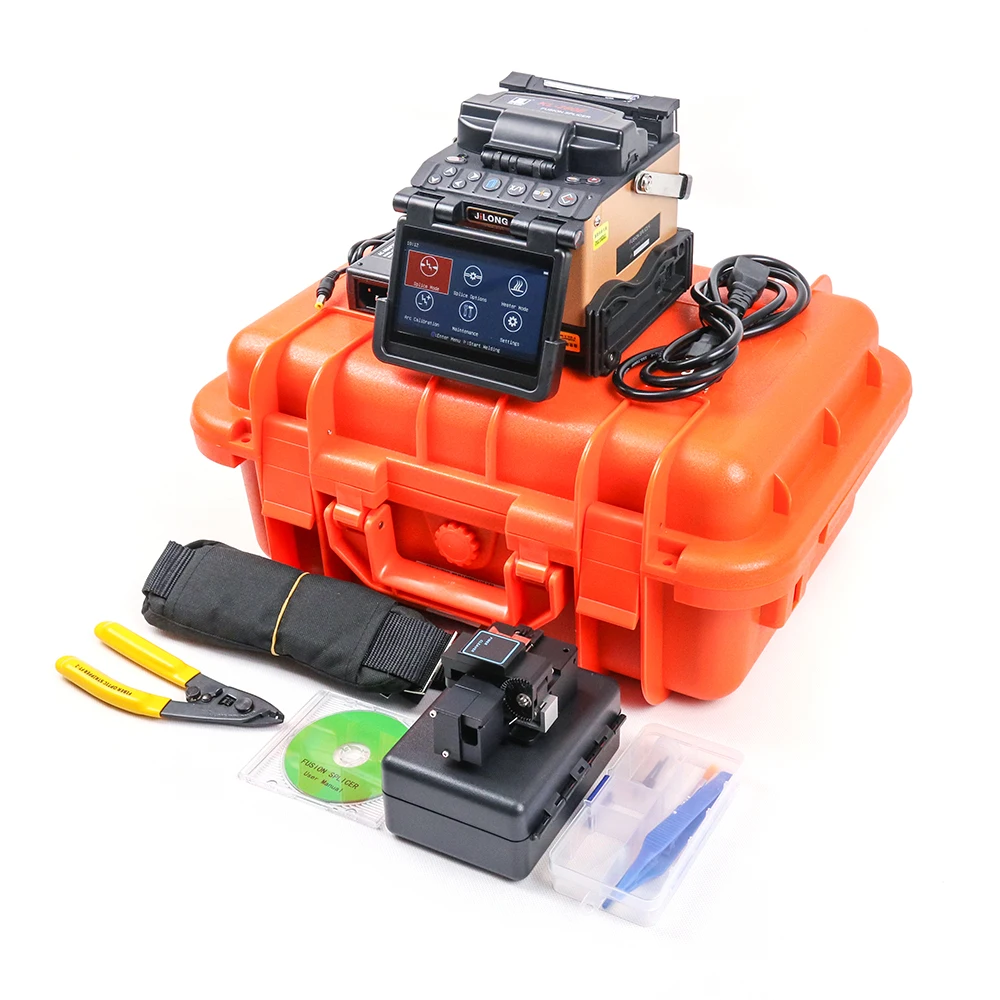 

SM 9sec splicing time Fiber Fusion Splicer JILONG KL-280E, Low splice loss fiber Fusion Splicer