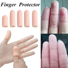 1 пара обезболивающий из силиконового геля, защитный чехол, многофункциональный протектор для пальцев ног, многоразовая повязка на палец, защита для рук