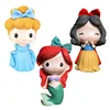 Piggy Bank Cartoon Princess Vinyl Money Safe Box for Kids Girls Toys Gifts Miniature Figurines Room Decor Cute 6