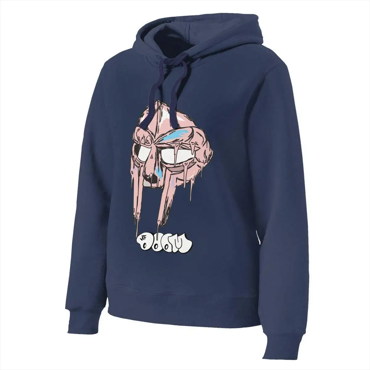 MF Doom Женская толстовка с капюшоном, реалистичный 3D принт, длинный рукав, пуловер с капюшоном, Осень-зима, Мужская Женская толстовка с капюшоном, толстовка