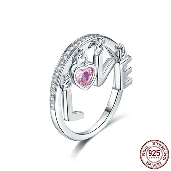 

Avile 2020 ring LOVE ring S925 sterling silver ring Valentine's Day gift ring