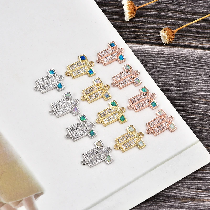 

KAMAF 1pcs or 4PCS mixed batch of high quality clothes Opel bracelet necklace DIY craft material jewelry ladies party gift