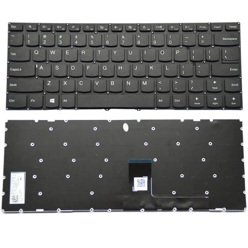 Новая клавиатура US для Lenovo IdeaPad 310 14IAP 14IKB 14ISK стандартная фотография|Клавиатуры