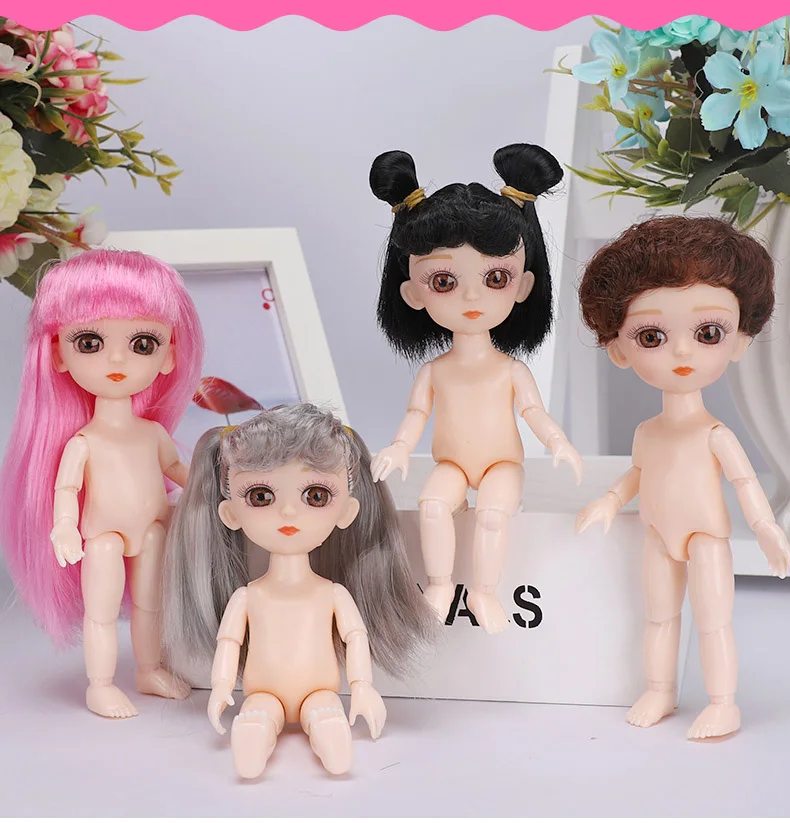 Куклы игрушки 13 подвижные шарнирные juguetes bjd boneca 15 см куклы diy Обнаженная тело мода brinquedos menina princesas подарок на день рождения