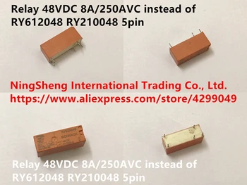 

Hot spot relay 48VDC 8A/250AVC instead of RY612048 RY210048 5pin