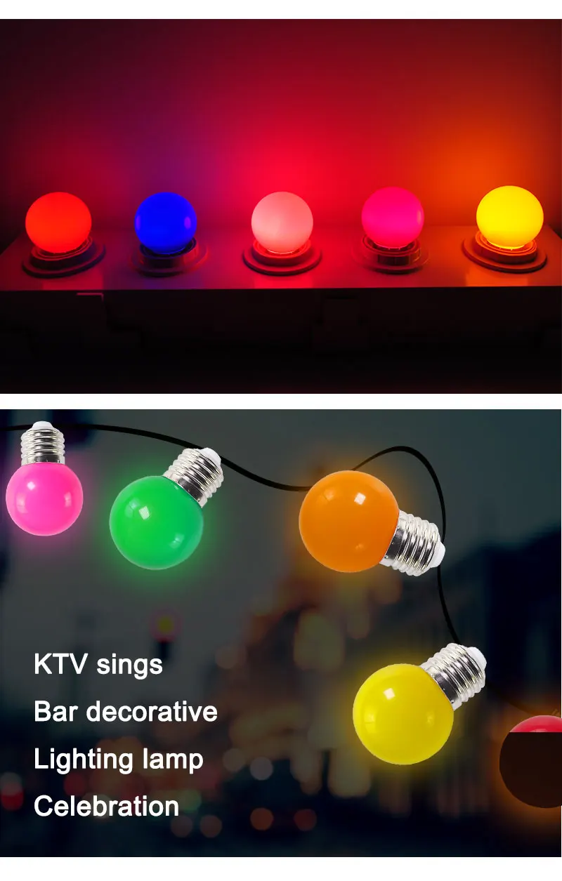 rgb colorido ampola lampada led luz smd