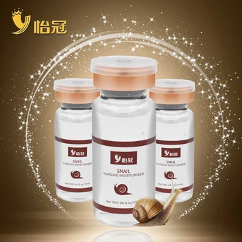 

High quality snail100% essence hyaluronic acid liquid whitening spot essence shrink pores ampoule anti-acne regenerative essence
