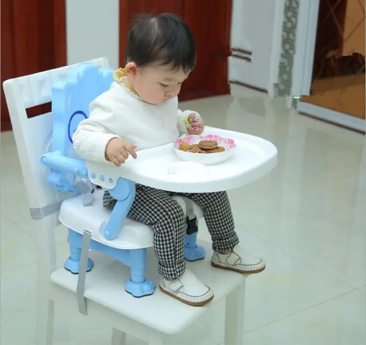 0.6 5 Years Old Folding BB Chair Lifting Baby Dinning Chair Portable