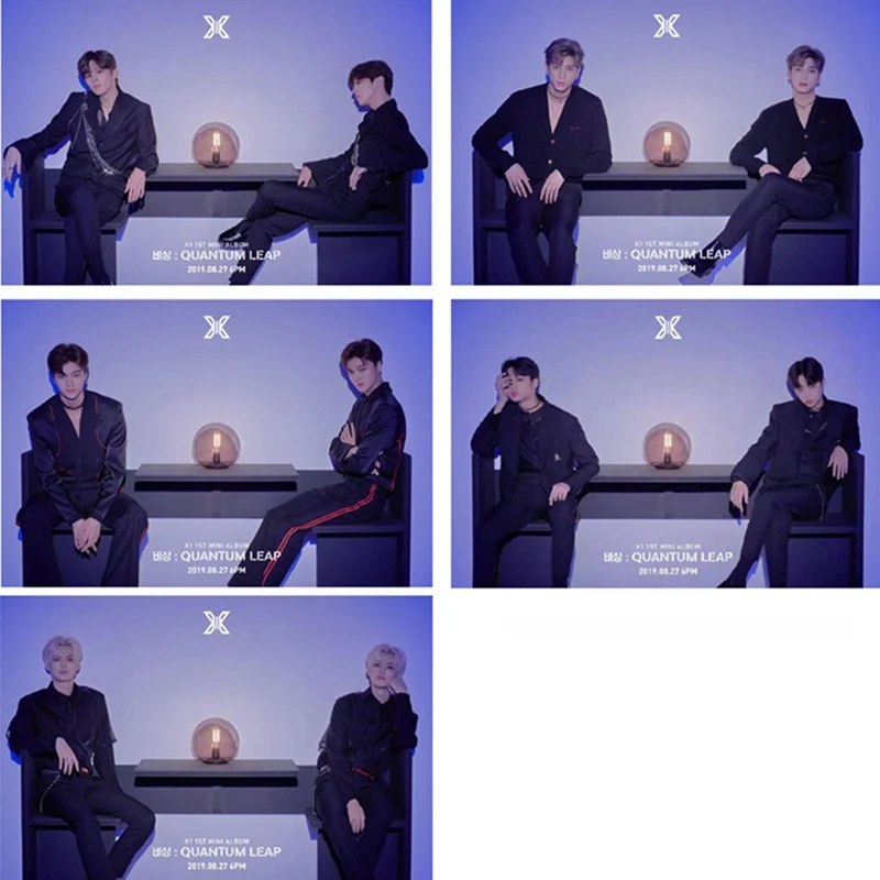 Высококачественные товары 101 X1 альбом QUANTUM LEAP Crystal Card sticker 22 шт./компл. Kpop дропшиппинг