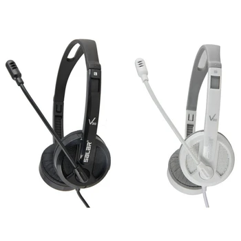 

SALAR V38 3.5mm Head-Mounted Wired Headset with Microphone Illuminated Headphone Game Headset for PC Laptop