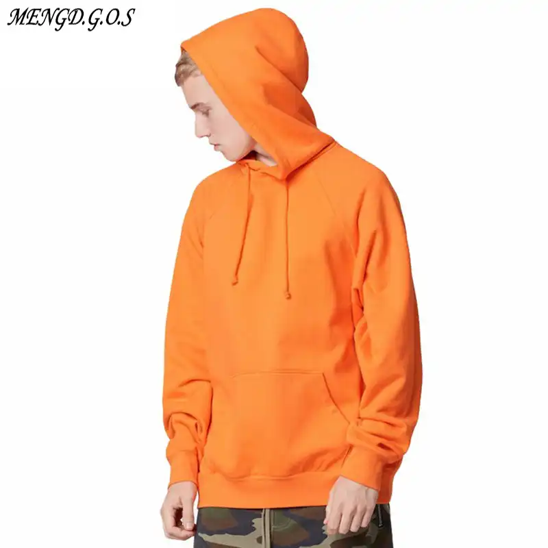 Sudadera con capucha de color naranja para hombre, ropa gruesa, sudaderas  de invierno, ropa informal estilo Hip Hop, sudadera de lana lisa,  2017|fleece hoodies men|fashion hoodie menhoodies men - AliExpress