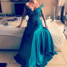 Новое платье с открытыми плечами платье для выпускного вечера сексуальная линия атласное торжественное праздничная одежда на День независимости США, вечерние платья изготовление на заказ; Большие размеры