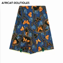

New 100% Cotton African Genuine Wax Fabric 2022 Genuine Ankara Printed Wax Fabric Manual Sewing Material