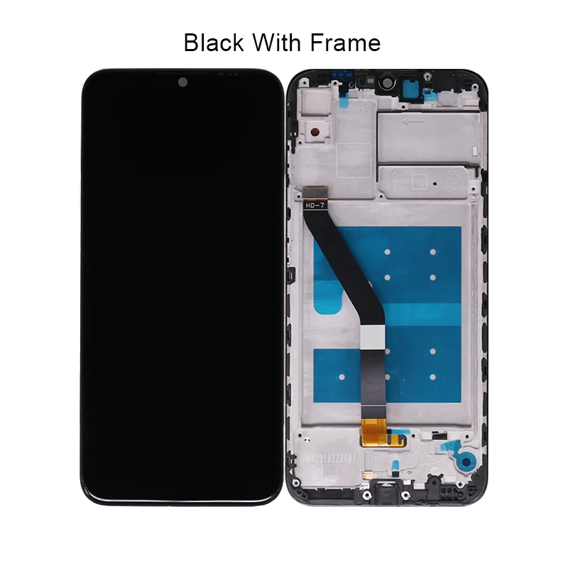 10 шт. для huawei Y6 Y6 Pro Y6 Prime Honor 8A ЖК-дисплей с сенсорным экраном+ рамка DHL EMS
