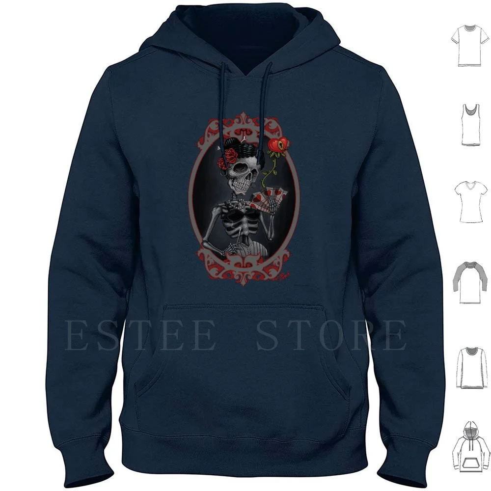 

Senorita Lockheart T Shirt By Pooch Hoodies Long Sleeve Halloween Ghoulish Senorita Lockheart Pooch Lowbrow Dia De