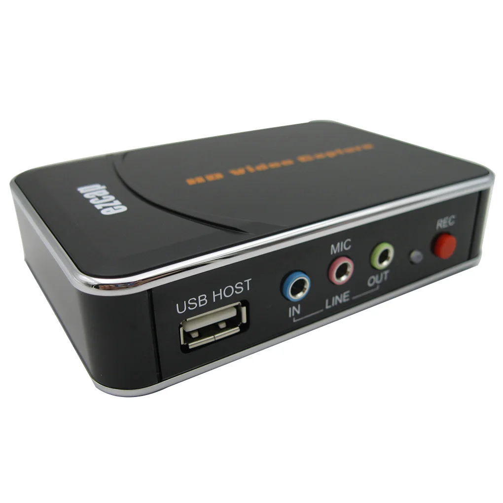 HD игровая видеозахвата 1080P HDMI YPBPR рекордер для xbox One/360 PS3/PS4 с одним щелчком без ПК