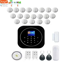 Yobang Se Tuya приложение управление Аварийная сигнализация wifi GSM датчик Пожарной Сигнализации беспроводной домашней безопасности GSM сигнализация работает с Alexa