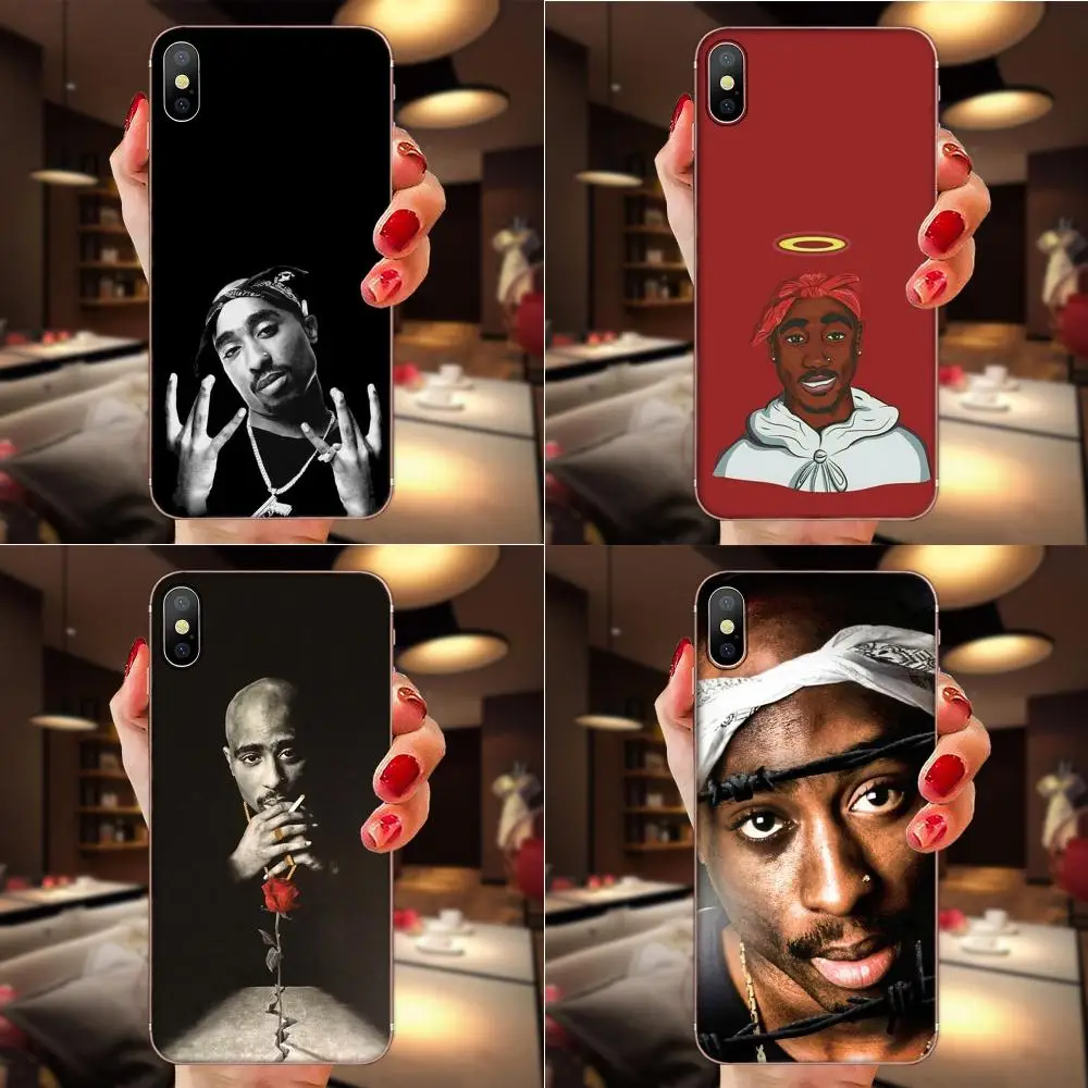 Роскошный качественный чехол для телефона 2pac Tupac Crown 2 Pac Xiaomi Redmi 3 3S 4 4A 4X 5 6 6A 7 K20 Note 5A