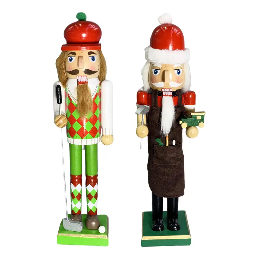 Nutcracker Gift 38cm Nutcracker Figures Doll Ornament Figurines