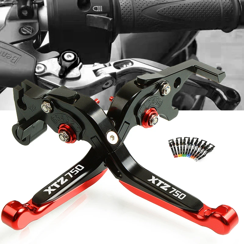 

Motorcycle Accessories CNC Brake Clutch Levers Adjustable Folding Extendable For yamaha XTZ750 1989 - 1995