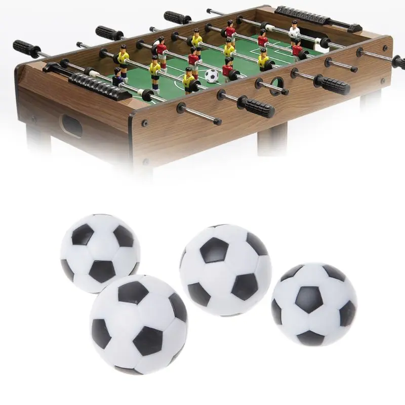 2pcs Resin Foosball Table Soccer Ball Indoor Games Fussball Football 32mm 36mm soccer ball table football game tabletop soccer game