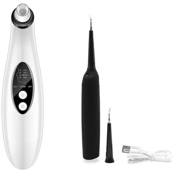 

Ultrasonic Scaler Handpiece Detachable Piezo Scaler Handpiece with Electric Blackhead Removal Beauty Instrument