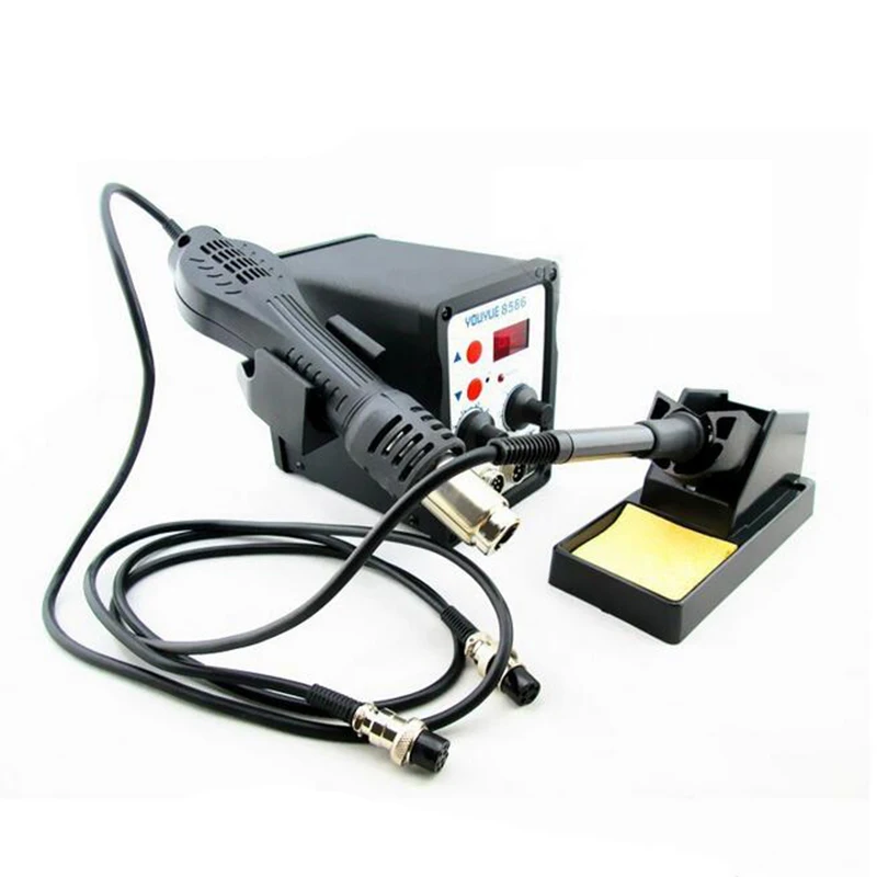 Паяльная станция YOUYUE 8586 2 в 1 SMD 220 В/110 В паяльная пистолет горячего воздуха +