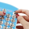 Black Silver Iron Metal Snap Fasteners Press Button Garment Sewing Accessories 8/10/12/14/16/18mm Invisible Stud Embedded Buckle 1