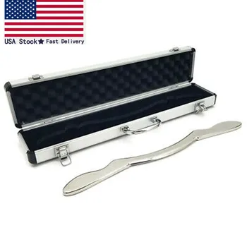 

NEW! ROYAL MASSAGE STAINLESS STEEL GUA SHA MASSAGE SCRAPING TOOL SET - LONG BAR