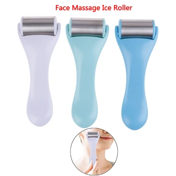 

Face Ice Massage Care Equipment Wrinkle Remove Stick Lifting Shrinking Handhold Ice Roller Face Body Massager Stick 3 Colors