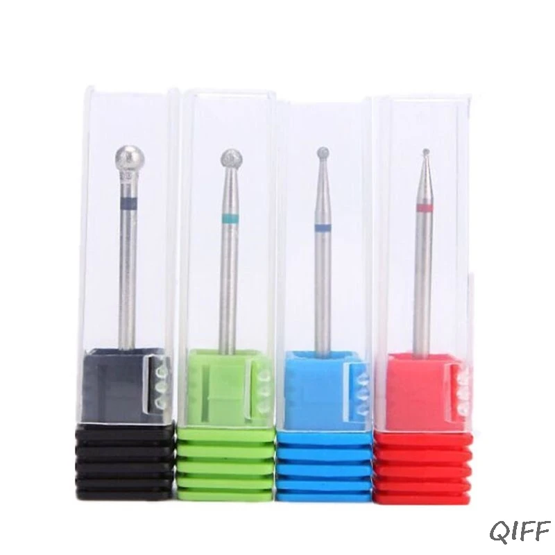 

Ball Diamond Nail Cuticle Clean Drill Bit Rotary Burr Manicure Cutters Drill