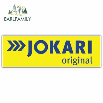 

EARLFAMILY 13cm x 4.1cm for Jokari Tools German Auto Car Stickers RV JDM Bumepr Laptop Waterproof Decals Vinyl Car Assessoires