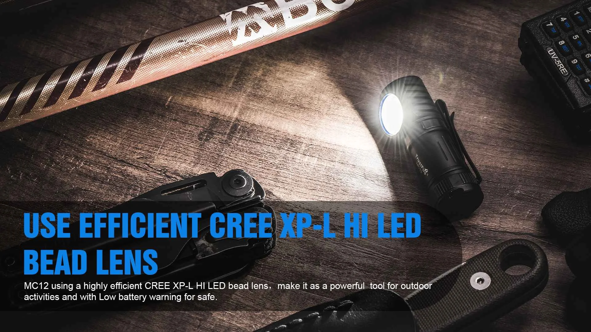 Farol com Megnetic para a Caça Trustfire Mini Lanterna Cree Xp-l oi 1000lm Usb Recarregável Led Acampamento Mc12 9 1000lm usb recarregável led farol com megnetic para a caça, acampamento