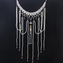 Deepeel 1pc 70cm Pearl Waist Chain Cummerbunds Ancient Style Long Tassels Decorative Corset Body Sexy Chains Luxury Woman Belts