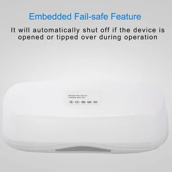 

Makeup Sterilizer Box Tweezers Cosmetic Storage Nail Tools UV Light Rechargeable Brush Cleaning Manicure Salon Led Portable