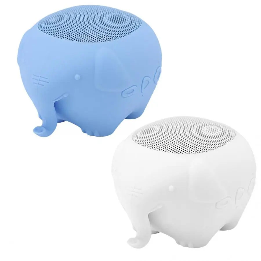 

bluetooth speaker Cute Pet Elephant Shaped Portable Wireless Bluetooth 5.0 Speaker 400mAh Stereo Built In MIC bluetooth