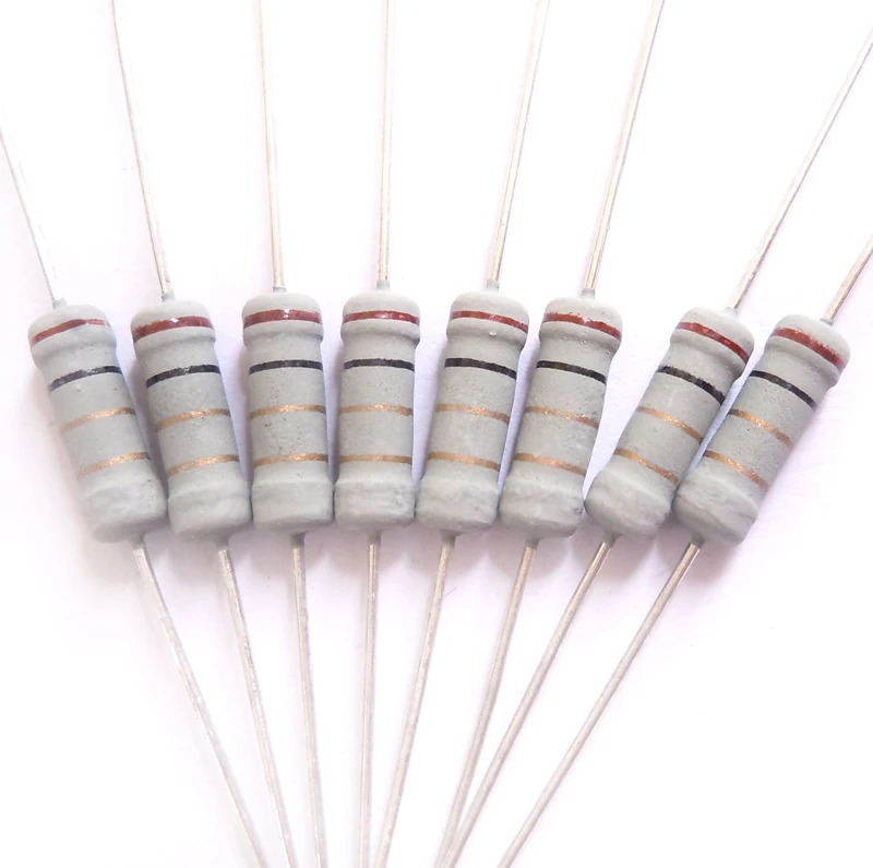 1w 1 1.2 1.5 1.8 2 2.2 2.4 2.7 3 3.3 3.6 3.9 4.3 4.7 5.1 5.6 6.2 6.8 7.5 ohm Resistance Metal Oxide Film Resistors metal film resistor metal film resistors