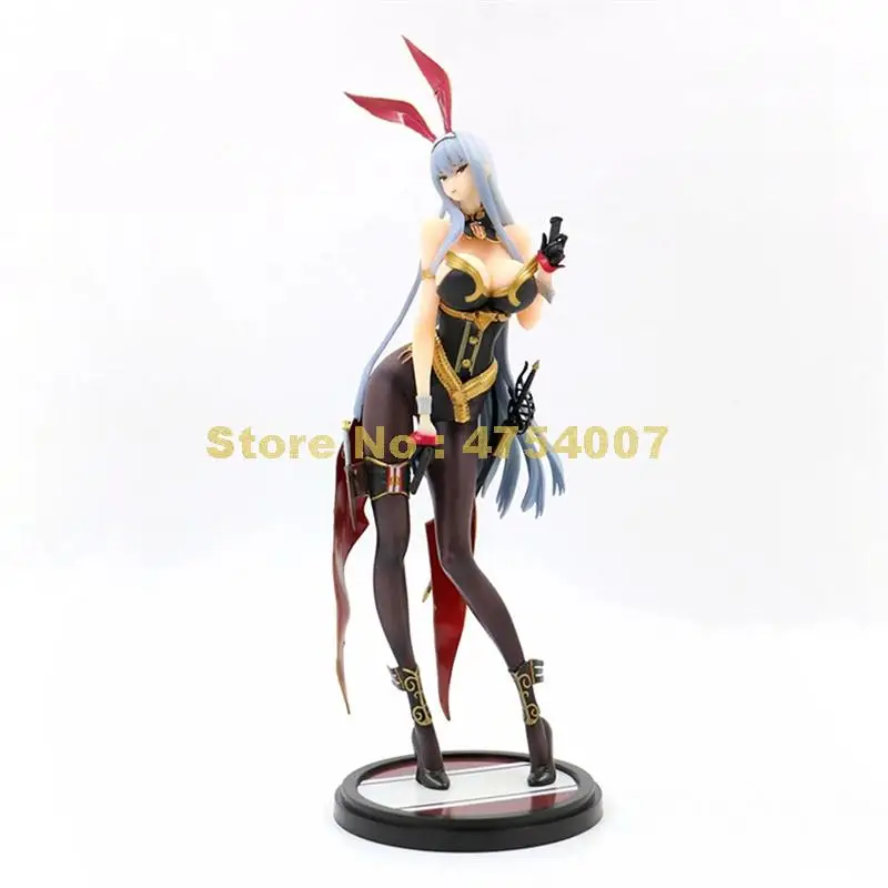 Аниме valkyria летология Косплей selvaria bles bunny girl ПВХ фигурки модель сексуальная кукла