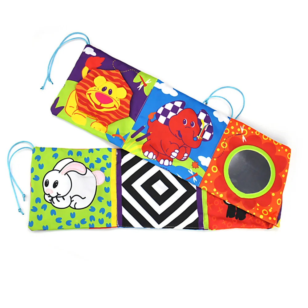 

Early Learning Cognitive Books Development Intelligence Development Books for Crib Cloth Books