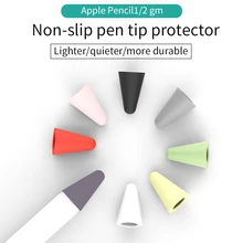 Для Ipad Pencil 1st и 2nd 8 шт. защитный наконечник Чехол Стилус силиконовый сменный защитный наконечник чехол перо обложка кожа стилус