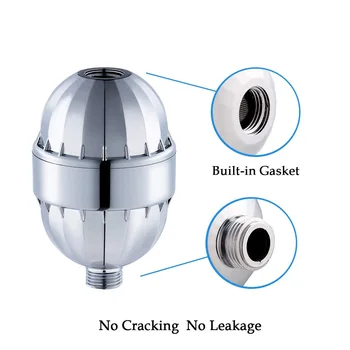 

Hot Healthy Negative Ion Shower Head Filter Shower Filter Purifies Water Removes Chlorine Fluoride Heavy Metals Hard Water Softe