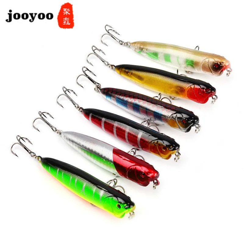  Hard Lure Big Popper Lure 9cm Classic Luya Fish Bait Plastic Hard Bait Bionic Bait 11.76g 6 Color M
