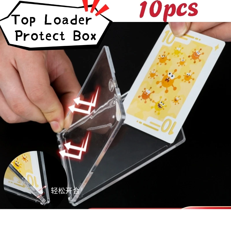 Ultra Pro 35 PT One Touch Gold Hockey Card Holder Case Basketball Cards Brick Top Loaders Protect Box 35/55/75/100/130/180 | Спорт и