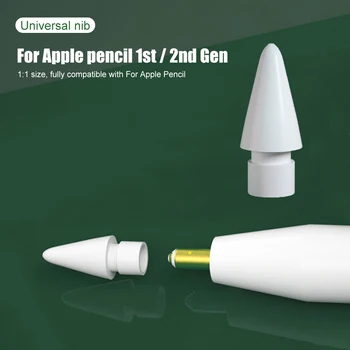 

1-8Pcs Spare Nip For Apple Pencil 1 2 Replacement Tip For Apple Pencil Stylus Pen Tip For Apple Pencil 2nd Gen Touch Pencil Nip
