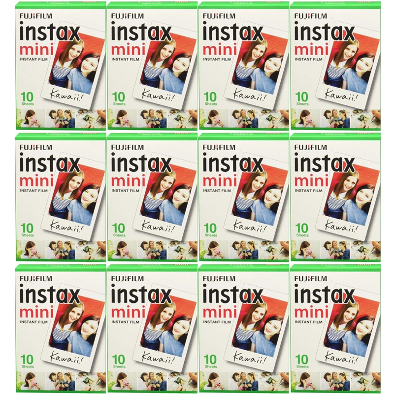 Фотобумага Fujifilm Instax Mini Film11 8 9 10-200 листов Белая Мини фотобумага Мгновенной Печати
