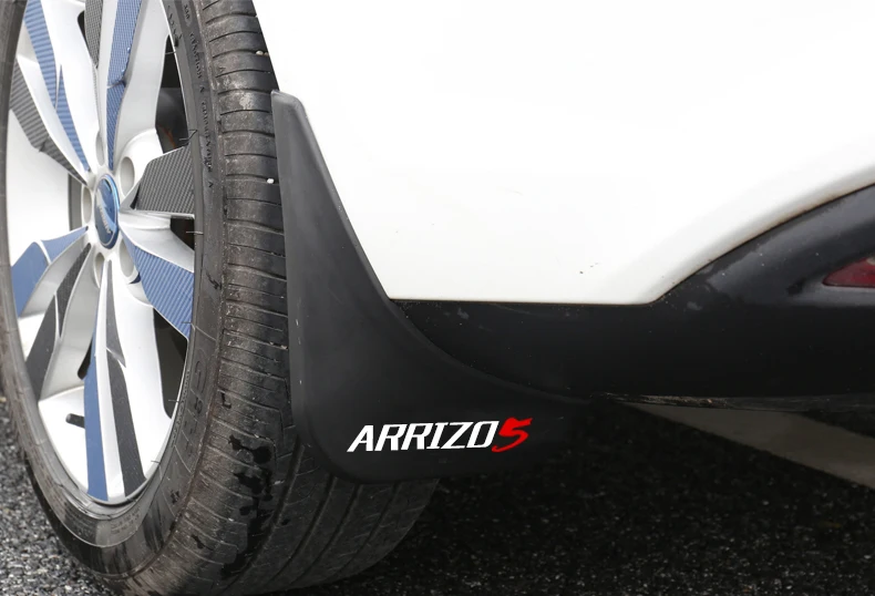 Для Chery ARRIZO5 ARRIZO 5- автомобильное крыло Колеса светоотражающий логотип мягкие резиновые крылья прочность и долговечность автомобильные принадлежности