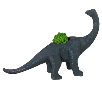

1 Pc Flower Pot Creative Plastic Flower Pot Mini Simulation Brachiosaurus Succulent Plant Flower Pot for Plants Flowers (Random