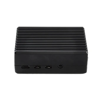 

for Raspberry Pi 4 Model B Aluminum Alloy Case with Cooling Column Passive Cooling Case Compatible for Raspberry Pi 4